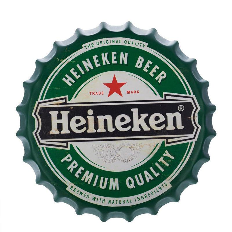 Buy Heineken Premium Beer Bottle Cap Wall Accent Wall Accents from Vaaree