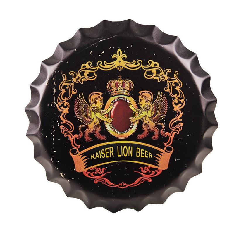 Buy Kaiser Lion Beer Bottle Cap Wall Accent Wall Accents from Vaaree