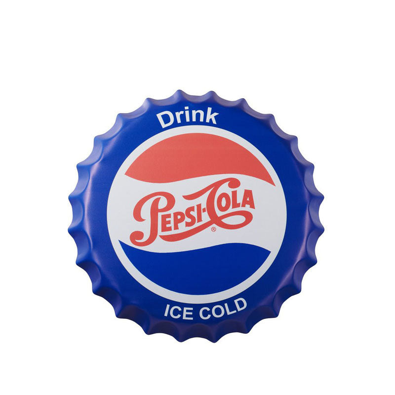 Buy Pepsi Cola Bottle Cap Wall Accent Wall Accents from Vaaree