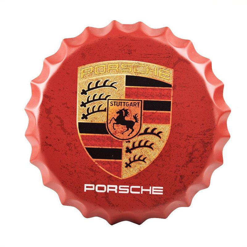 Buy Porsche Bottle Cap Wall Accent Wall Accents from Vaaree