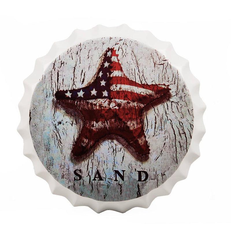 Buy Star Fish Sand Bottle Cap Wall Accent Wall Accents from Vaaree