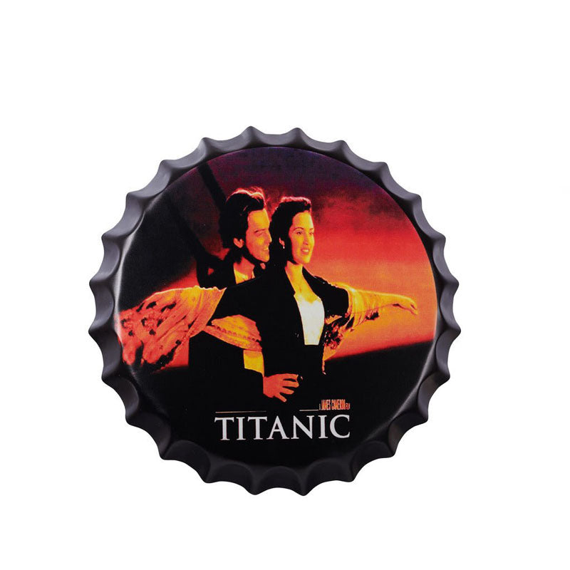 Buy Titanic Bottle Cap Wall Accent Wall Accents from Vaaree