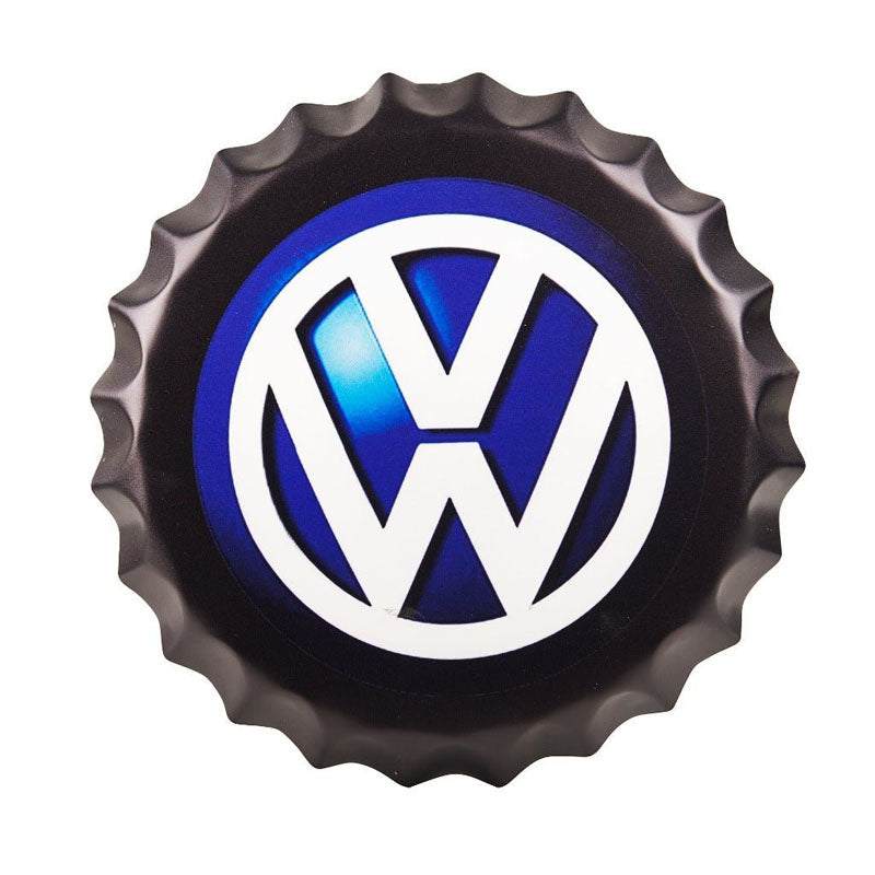 Buy Volkswagen Bottle Cap Wall Accent Wall Accents from Vaaree