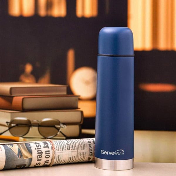 Bottle - Cobalt Glow Insulated Flask - 500 ML