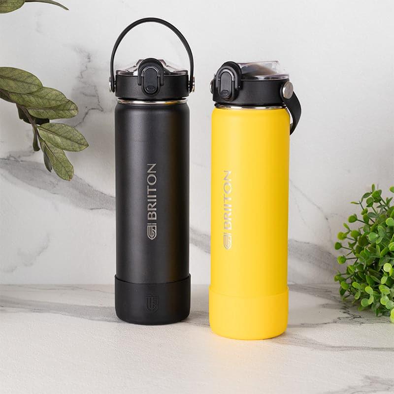 Buy Dream Drip 750 ML Bottle (Black & Yellow) - Set Of Two Bottle from Vaaree