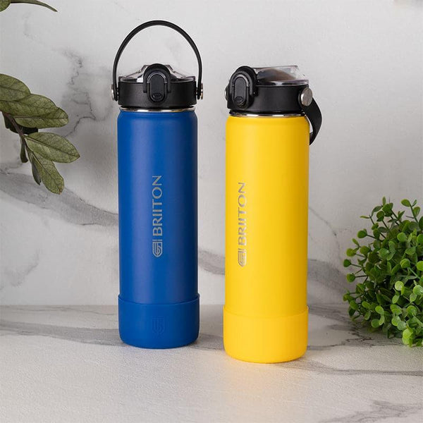 Buy Dream Drip 750 ML Bottle (Blue & Yellow) - Set Of Two Bottle from Vaaree