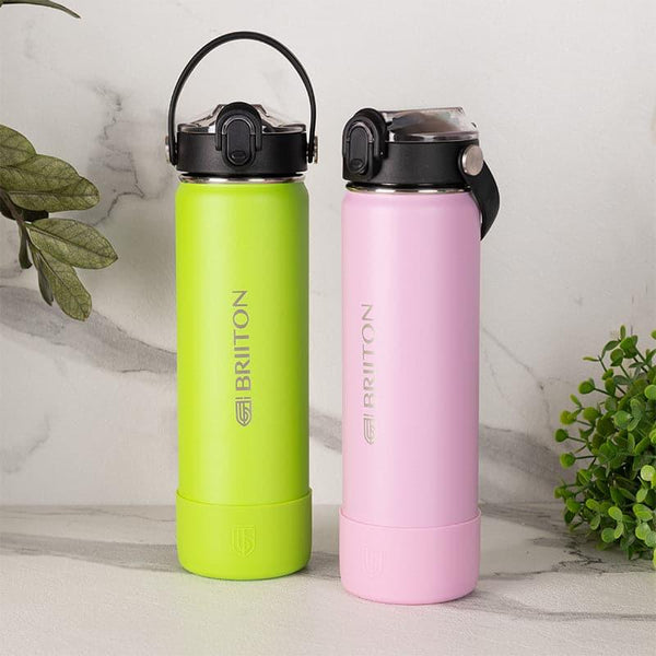 Buy Dream Drip 750 ML Bottle (Green & Pink) - Set Of Two Bottle from Vaaree