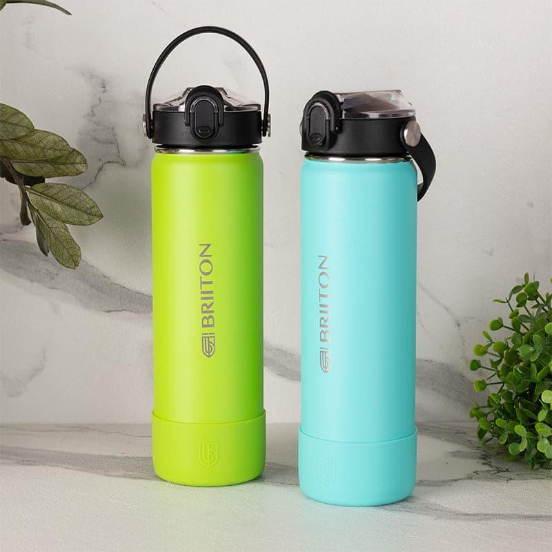 Buy Dream Drip 750 ML Bottle (Green & Sky Blue) - Set Of Two Bottle from Vaaree