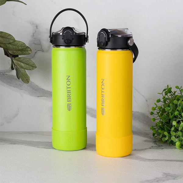 Buy Dream Drip 750 ML Bottle (Green & Yellow) - Set Of Two Bottle from Vaaree