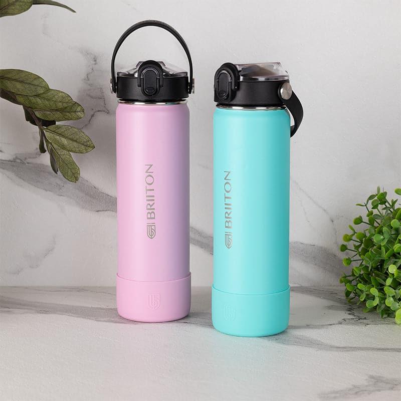 Buy Dream Drip 750 ML Bottle (Sky Blue & Pink) - Set Of Two Bottle from Vaaree