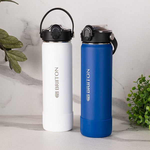 Buy Dream Drip 750 ML Bottle (White & Blue) - Set Of Two Bottle from Vaaree