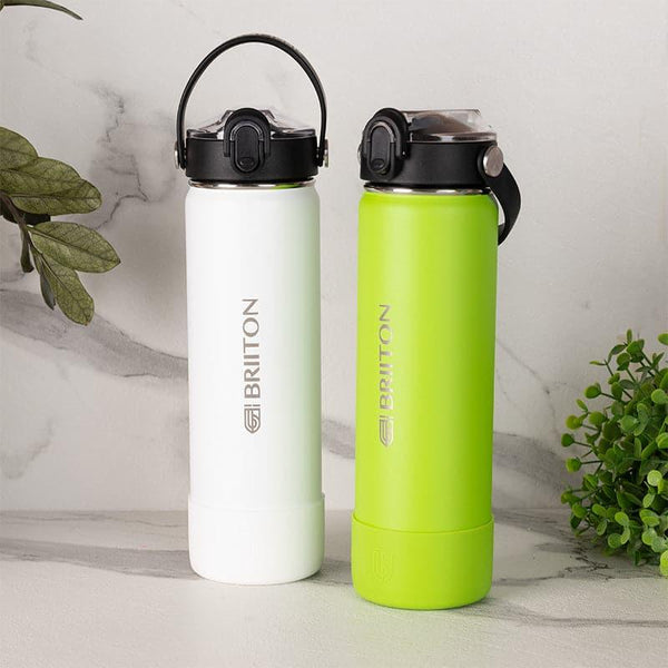 Buy Dream Drip 750 ML Bottle (White & Green) - Set Of Two Bottle from Vaaree