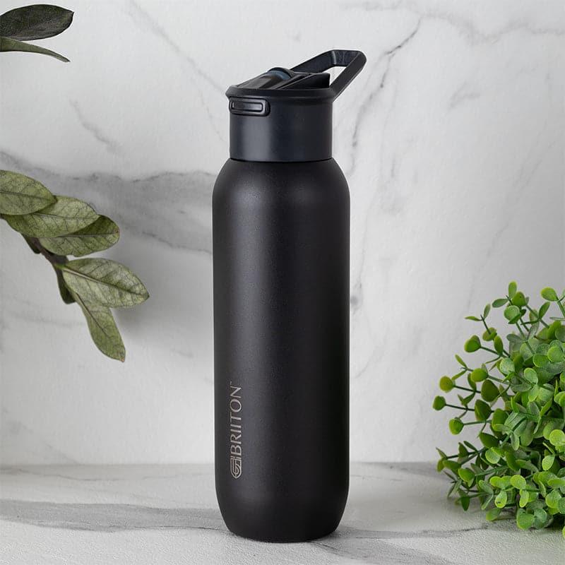 Buy Drinko Fantasia Hot & Cold Thermos Water Bottle (Black) - 630 ML Bottle from Vaaree