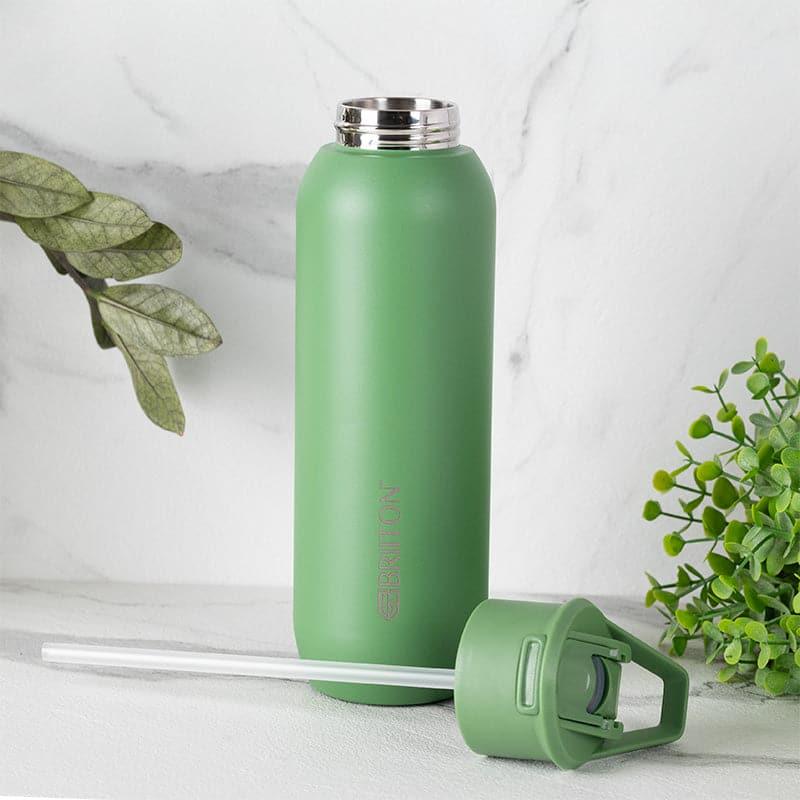 Bottle - Drinko Fantasia Hot & Cold Thermos Water Bottle (Green) - 630 ML