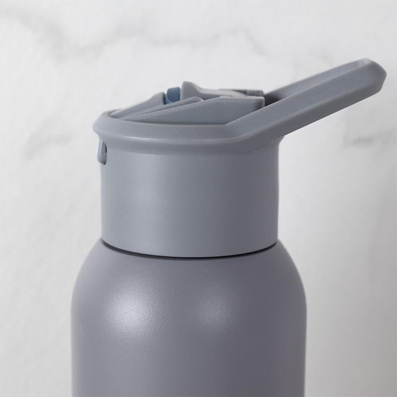 Bottle - Drinko Fantasia Hot & Cold Thermos Water Bottle (Grey) - 630 ML