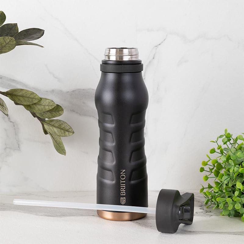 Buy Epiquencher 750 ML Hot & Cold Thermos Water Bottle (Black & Green) - Set Of Two Bottle from Vaaree