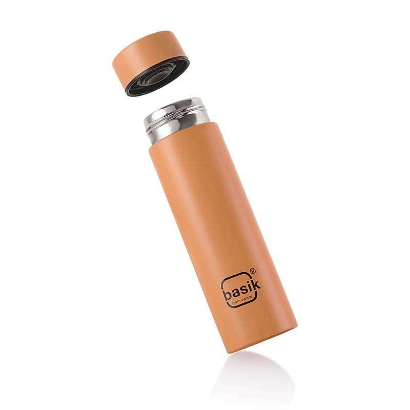 Bottle - Evara Stainless Steel Bottle (Orange) - 330 ML