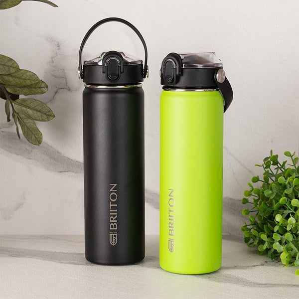 Buy Fizz Fantasia 750 ML Bottle (Black & Green) - Set Of Two Bottle from Vaaree