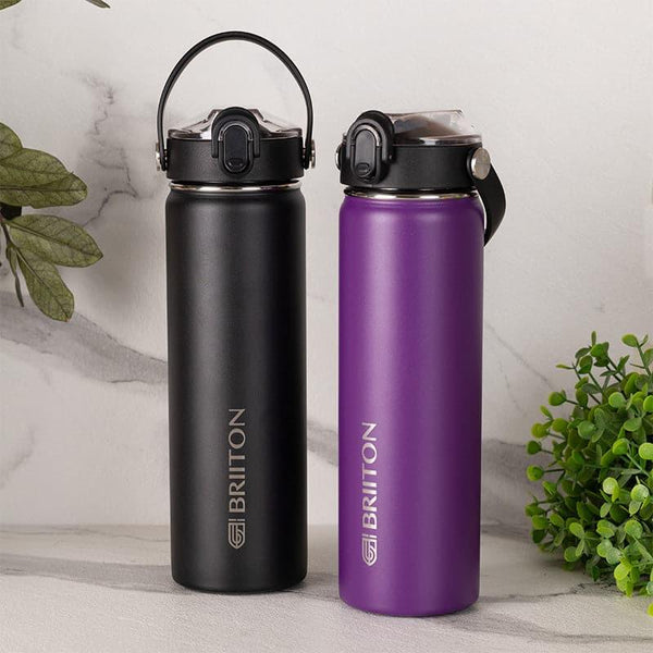 Buy Fizz Fantasia 750 ML Bottle (Black & Purple) - Set Of Two Bottle from Vaaree