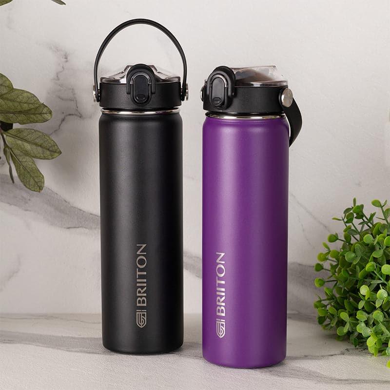 Buy Fizz Fantasia 750 ML Bottle (Black & Purple) - Set Of Two Bottle from Vaaree