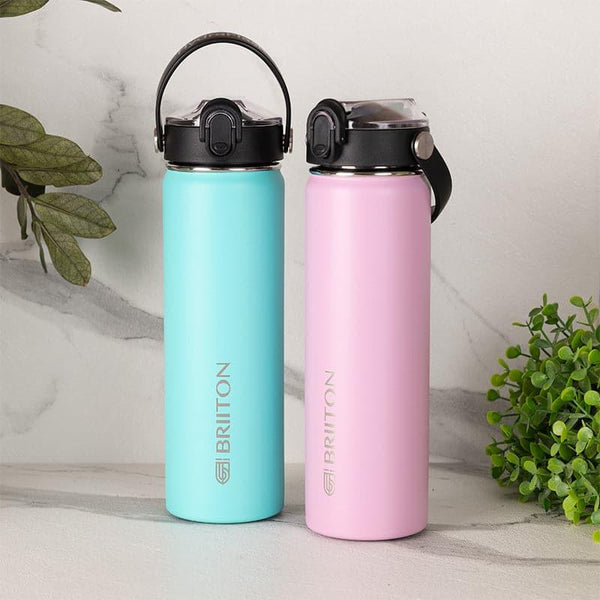 Buy Fizz Fantasia 750 ML Bottle (Sky Blue & Pink) - Set Of Two Bottle from Vaaree