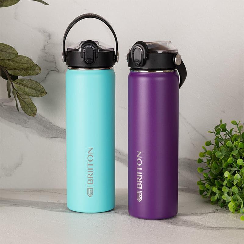 Buy Fizz Fantasia 750 ML Bottle (Sky Blue & Purple) - Set Of Two Bottle from Vaaree