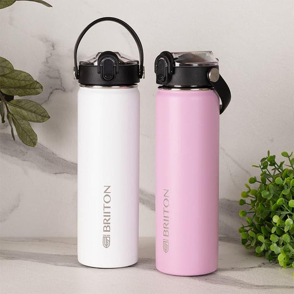 Buy Fizz Fantasia 750 ML Bottle (White & Pink) - Set Of Two Bottle from Vaaree