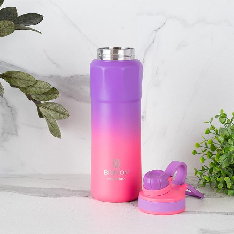 Bottle - Gleam Craft 800 ML Hot & Cold Thermos Water Bottle (Pink & Blue) - Set Of Two