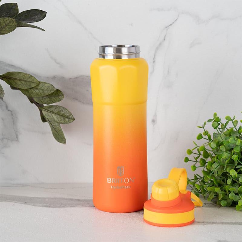 Buy Gleam Craft 800 ML Hot & Cold Thermos Water Bottle (Yellow & Blue) - Set Of Two Bottle from Vaaree