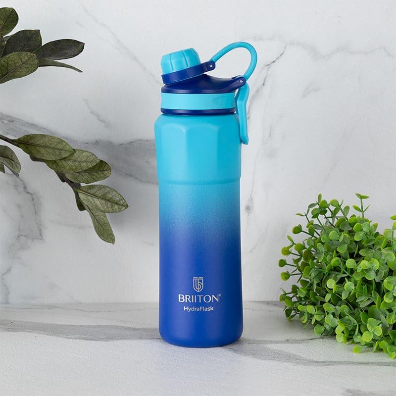 Buy Gleam Craft Hot & Cold Thermos Water Bottle (Dark Blue & Light Blue) - 800 ML Bottle from Vaaree