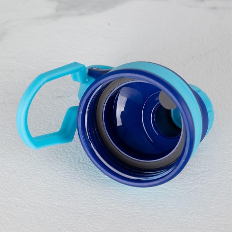Bottle - Gleam Craft Hot & Cold Thermos Water Bottle (Dark Blue & Light Blue) - 800 ML