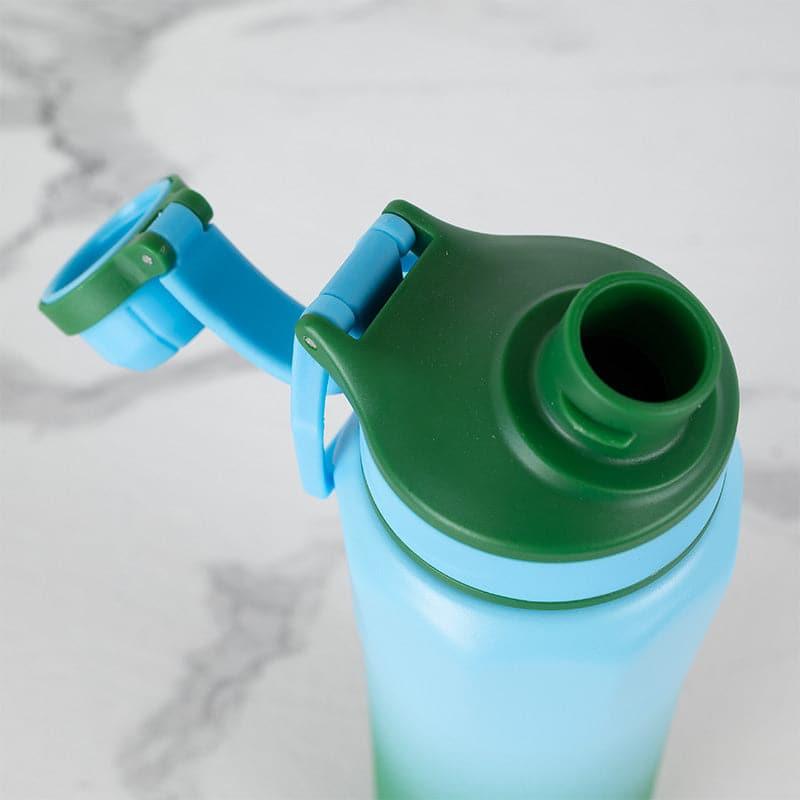 Buy Gleam Craft Hot & Cold Thermos Water Bottle (Green & Light Blue) - 800 ML Bottle from Vaaree