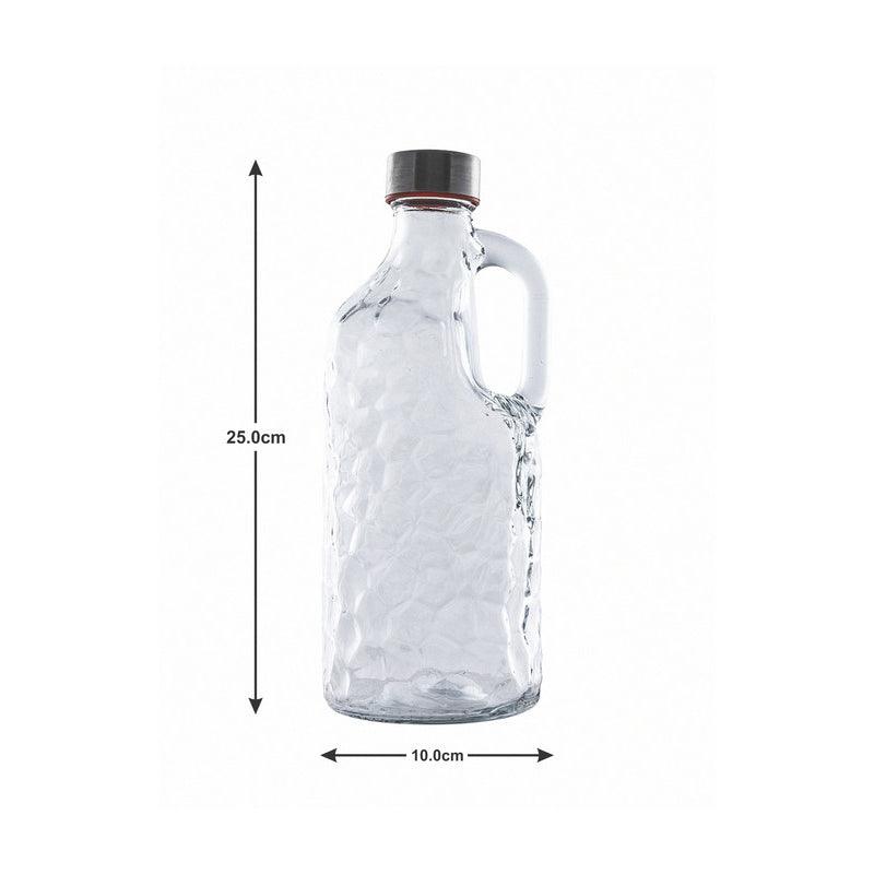 Buy Grid Ripple Bottle (1000 ML) - Set Of Two Jug from Vaaree