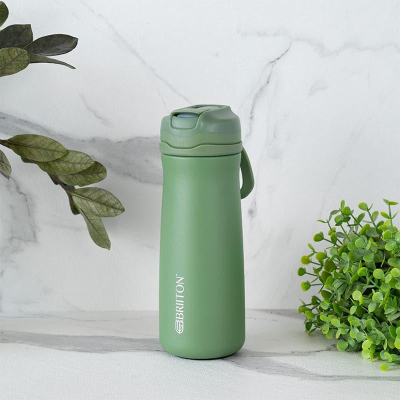 Buy H2O Splash Hot & Cold Thermos Water Bottle (Green) - 600 ML Bottle from Vaaree