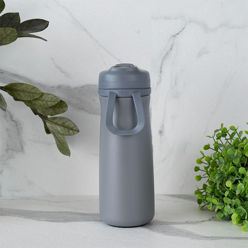 Buy H2O Splash Hot & Cold Thermos Water Bottle (Grey) - 600 ML Bottle from Vaaree