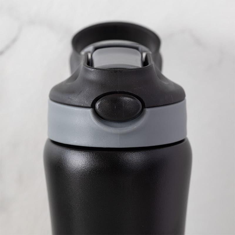 Bottle - Handy Quench Hot & Cold Thermos Water Bottle (Black) - 750 ML