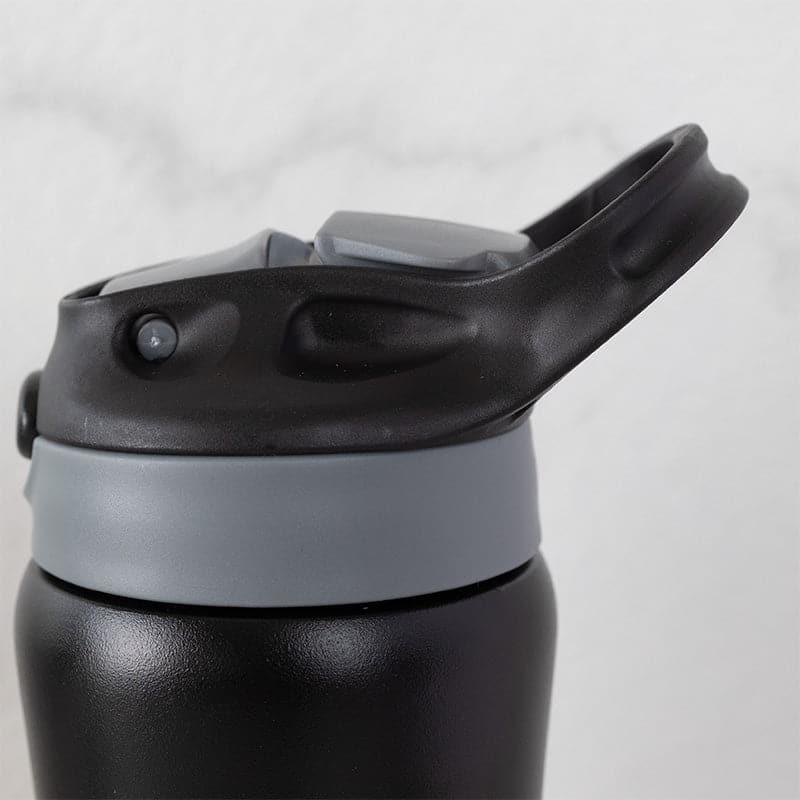 Bottle - Handy Quench Hot & Cold Thermos Water Bottle (Black) - 750 ML