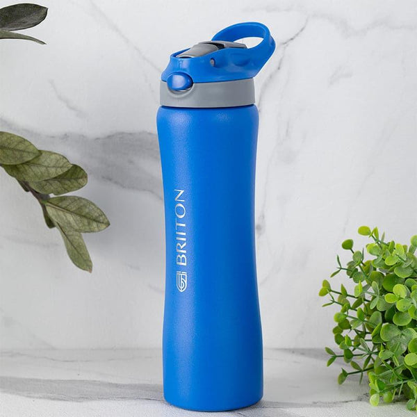 Bottle - Handy Quench Hot & Cold Thermos Water Bottle (Blue) - 750 ML