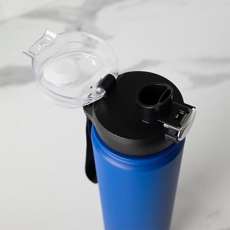 Bottle - Harpo Sip 750 ML Hot & Cold Thermos Water Bottle (Black & Blue) - Set Of Two