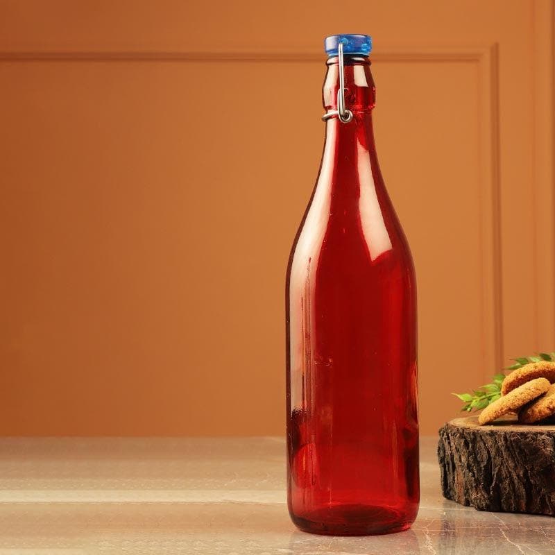 Bottle - Hippie Water Bottle - Red