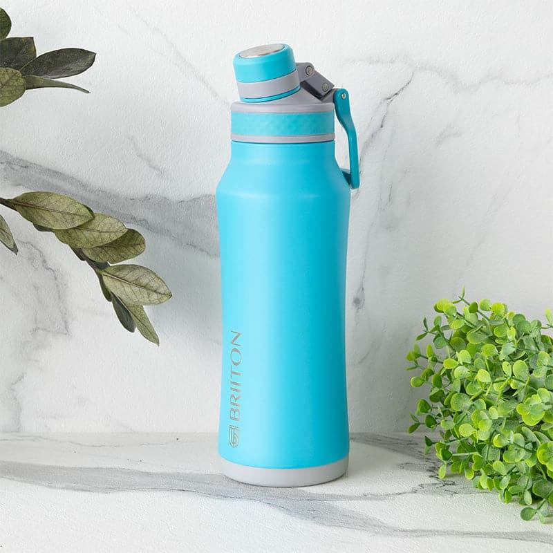 Bottle - Hydrate Wonder Hot & Cold Thermos Water Bottle (Blue) - 1000 ML