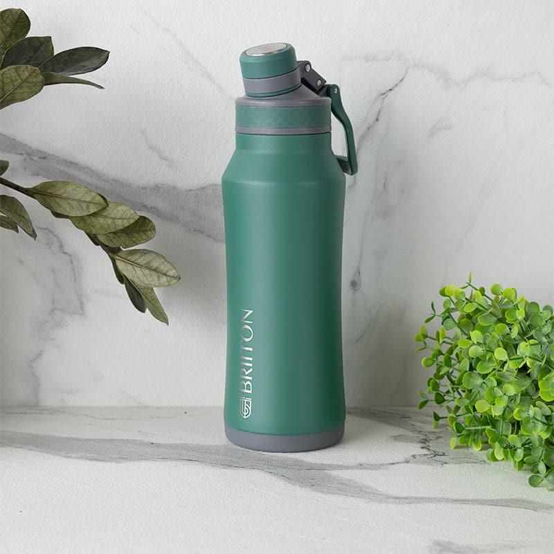 Bottle - Hydrate Wonder Hot & Cold Thermos Water Bottle (Green) - 1000 ML