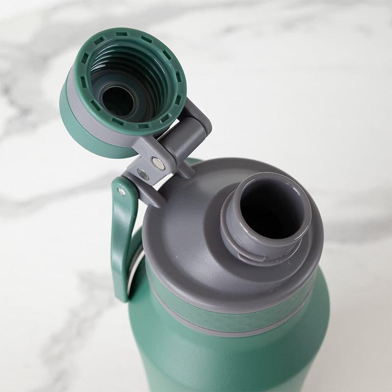 Bottle - Hydrate Wonder Hot & Cold Thermos Water Bottle (Green) - 1000 ML