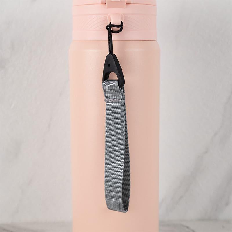 Bottle - Hydro Harbor Hot & Cold Thermos Hot & Cold Thermos Water Bottle (Pink) - 650 ML