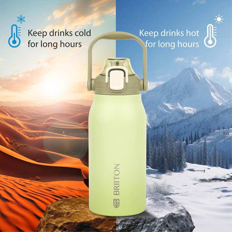 Buy Hydro Harmony 1300 ML Bottle - Green Bottle from Vaaree