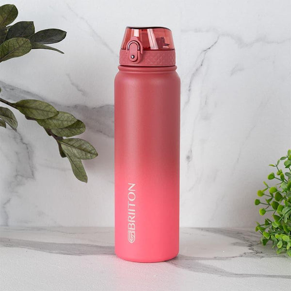 Bottle - Hydrona Hot & Cold Thermos Water Bottle (Red & Pink) - 1000 ML