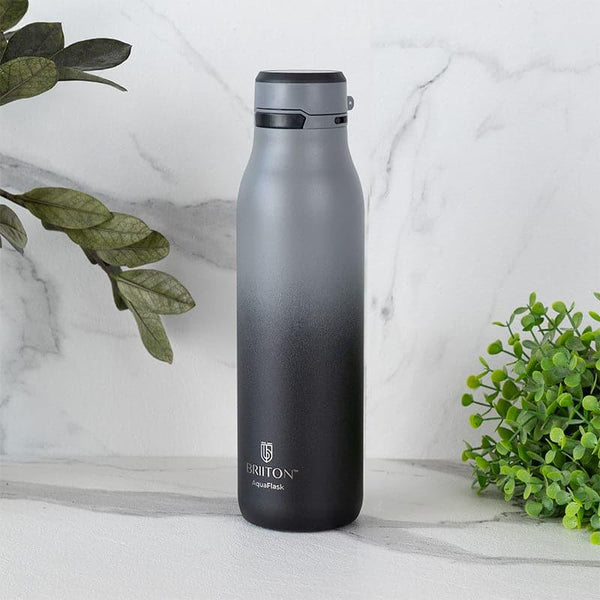 Buy Bottle - Juno Sip Hot & Cold Thermos Water Bottle (Black & Grey) - 750 ML at Vaaree online