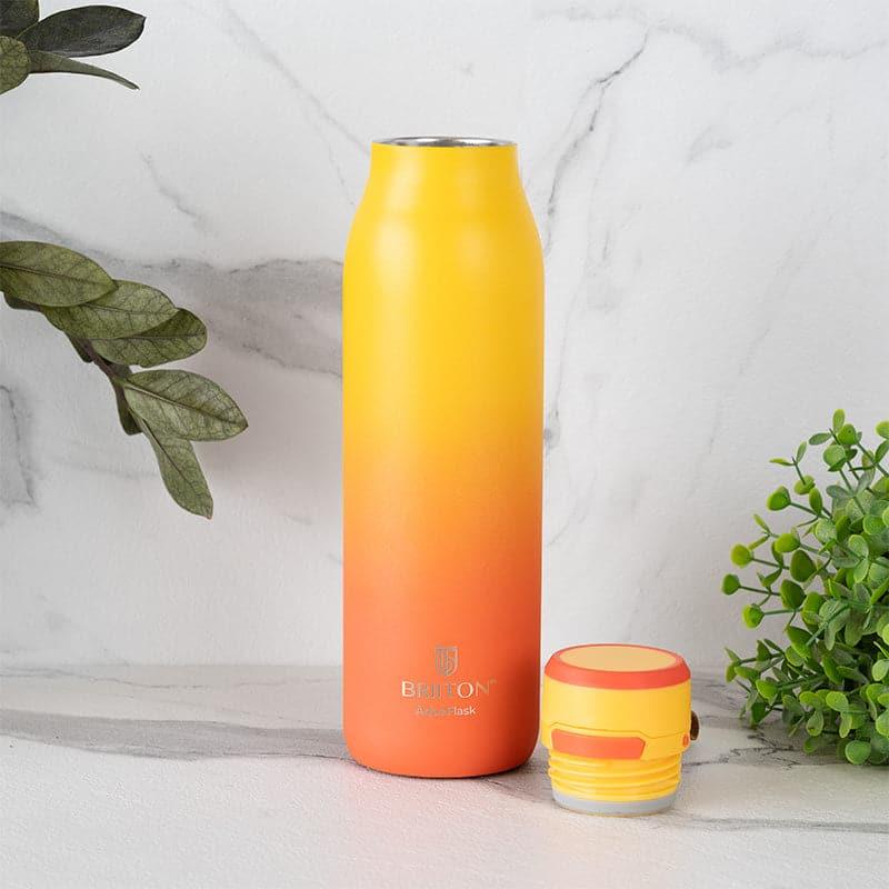 Buy Juno Sip Hot & Cold Thermos Water Bottle (Yellow & Orange) - 750 ML Bottle from Vaaree