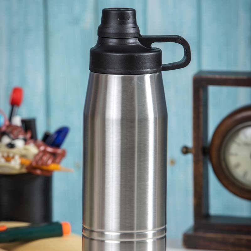 Buy Kaizen Vaccum Steel Water Bottle - 900 ML Bottle from Vaaree