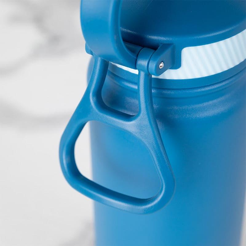 Buy Macro Bliss Hot & Cold Thermos Water Bottle (Blue) - 750 ML Bottle from Vaaree